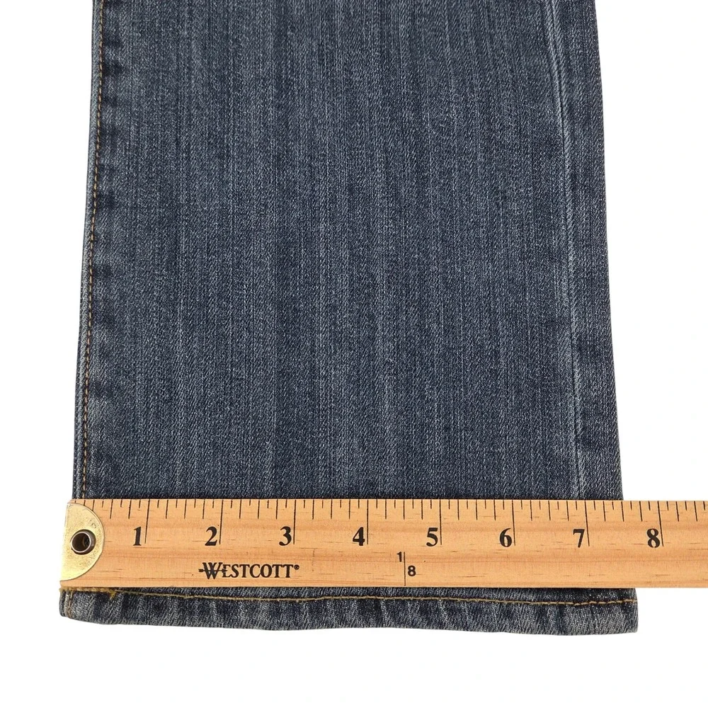 Armani Jeans J08 Slim Fit Mens 32x32 Blue Dark Wash Denim Casual‎ Streetwear